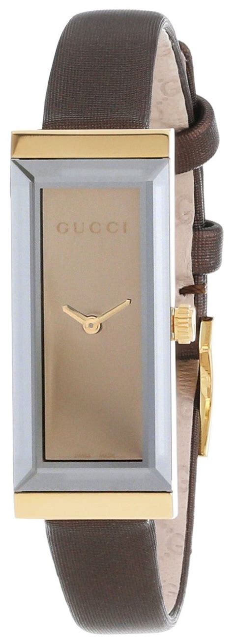 montre gucci femme rectangulaire|unisex gucci watch.